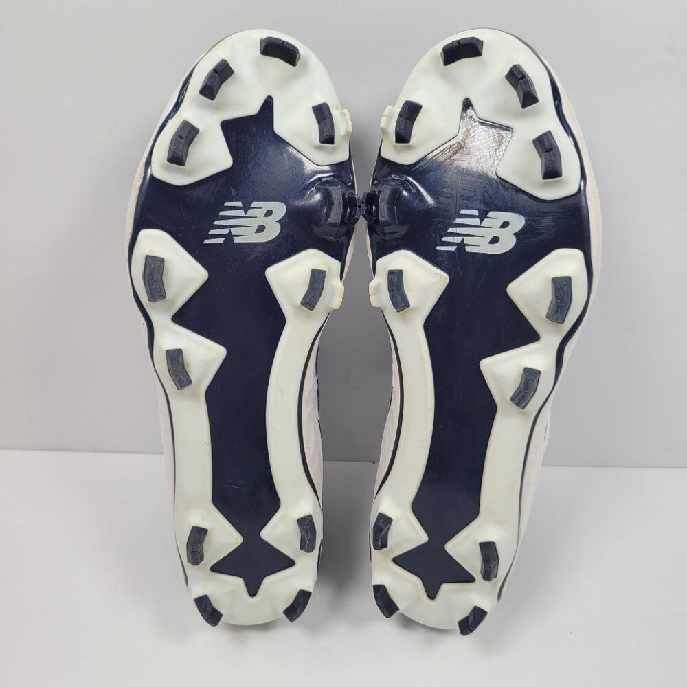 New Balance Fresh Foam Mens's Navy & White Cleats PL3000N5 Size 14 - Picture 7 of 8
